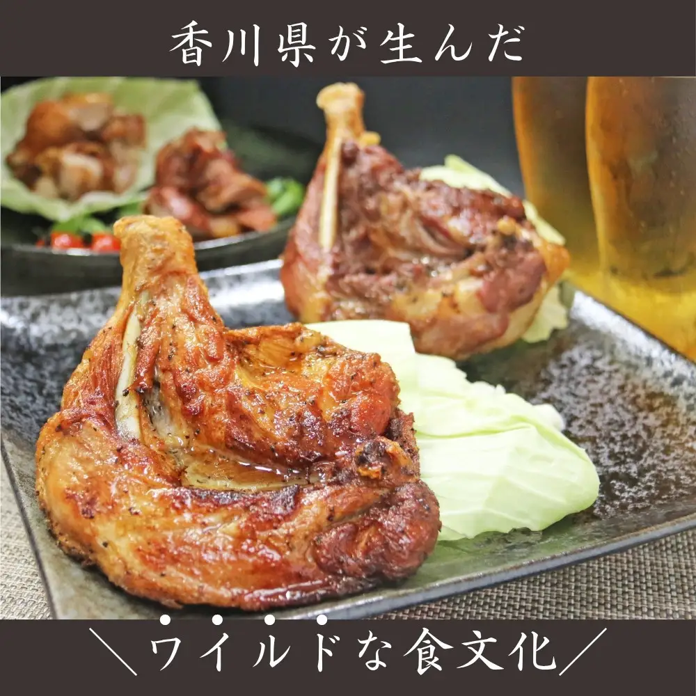 讃岐名物！骨付鳥(わか)10本セット