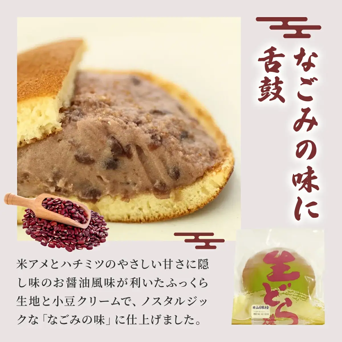 生どら焼き 10個入り　55P5611