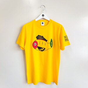黄ぶなTシャツ ｜ きぶな 郷土玩具 オリジナル 男女兼用 綿100% 栃木県 宇都宮市 トチギマーケット ※北海道・沖縄・離島への配送不可