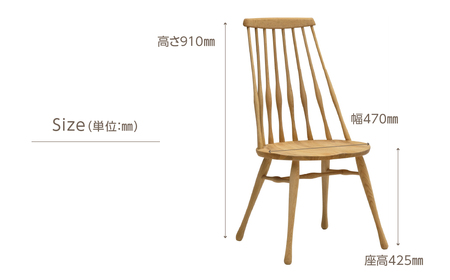 カリモク家具 ダイニングチェア CF50 ナチュラル 【飛騨市産のナラ材】 カリモク ダイニングチェア