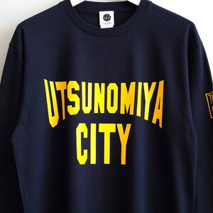 宇都宮ロンT UTSUNOMIYA CITY ｜ オリジナル 男女兼用 綿100% 栃木県 宇都宮市 トチギマーケット ※北海道・沖縄・離島への配送不可