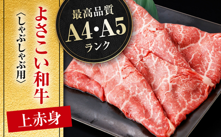 【9回定期便】高知県産 よさこい和牛 上赤身 しゃぶしゃぶ用 総計約9kg / 牛肉 牛肉しゃぶしゃぶ 牛肉 牛肉しゃぶしゃぶ 牛肉 牛肉しゃぶしゃぶ [ATAP125]