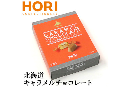チョコレート 北海道キャラメルチョコレート 20粒入 1箱 [砂川ハイウェイオアシス観光 北海道 砂川市 12260827] 