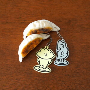 餃子スクイーズ ｜ 餃子キーホルダー ぷにゅぷにゅ GYOZA UTSUNOMIYA CITY　3個セット オリジナル 栃木県 宇都宮市 トチギマーケット ※北海道・沖縄・離島への配送不可