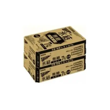 【2ヵ月毎定期便】キリン 氷結 無糖レモン 7% 350ml 2ケース (48本)全3回_酒・アルコール リキュール・洋酒    酒・アルコール     定期便 定期便  _【4062431】