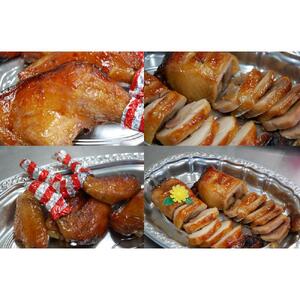 【兵庫県相生市】 チキンショップ鳥和の 鶏もも焼き４本＋鶏ロール焼き２本 計６本セット 