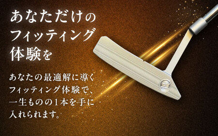 オーダーメイド 【ゼニスパター】 フィッティング有 ＜モデル LBC-01LC＞ ZENITH PUTTER ロングクランク 瑞浪市 / 日本ジオニック ゴルフ パター カスタマイズ [AZBQ023]