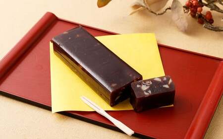 くるみ深山古武士 羊羹 1本 和菓子 胡桃 くるみ クルミ スイーツ お菓子 おかし おやつ ようかん 羊かん