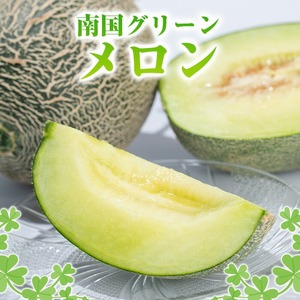 ＜先行予約受付中！2026年6月下旬以降順次発送予定＞数量限定！鹿児島県産南国グリーンメロン(4玉・計6kg) 数量限定 メロン フルーツ 青肉 果物 くだもの 果実 国産 九州産 鹿児島県産【松永青果】akn053-30