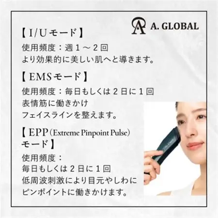 the Vzusa i CARE (Royal purple) 日本製 高級 美顔器_家電製品 美容・健康家電  _【1579926】