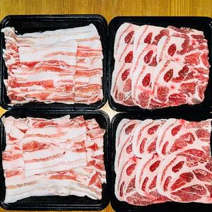 旭川産ブランド　笹豚肉2点セット（肩ロース、豚バラ） | 豚肉 _04803