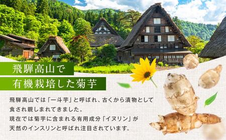 【2027年 先行予約】飛騨高山で有機栽培した「菊芋」1kg | 野菜 芋 菊芋 有機栽培 オーガニック 有機JAS認証 おいしい 飛騨高山 有限会社山藏農園 JC014