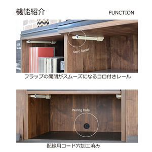 幅150cm ディスプレイ扉テレビ台 CR-150TV ブラウン 日本製 ≪寄付者様組み立て品≫ 【テレビ台 テレビボード TV台 TVボード ローボード コーナーテレビ台 伸縮テレビ台 コーナー ディスプレイ スライド スリム 伸縮 木製 32インチ 新生活 国産】 [G-18807_02]