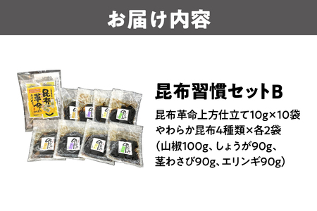 昆布習慣セットＢ こんぶ_OS045-0007