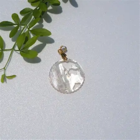 25ミリ!優美な鳳凰のペンダント　白蝶貝_装飾品・工芸品 ペンダント・ネックレス アクセサリー _【1261281】