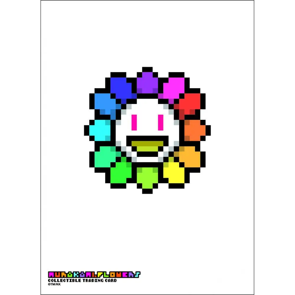 MURAKAMI.FLOWERS COLLECTIBLE TRADING CARD M.Fトレカスリーブ（ドットフラワー）