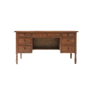 旭川家具 山室家具製作所 カステリア 両袖机_04710