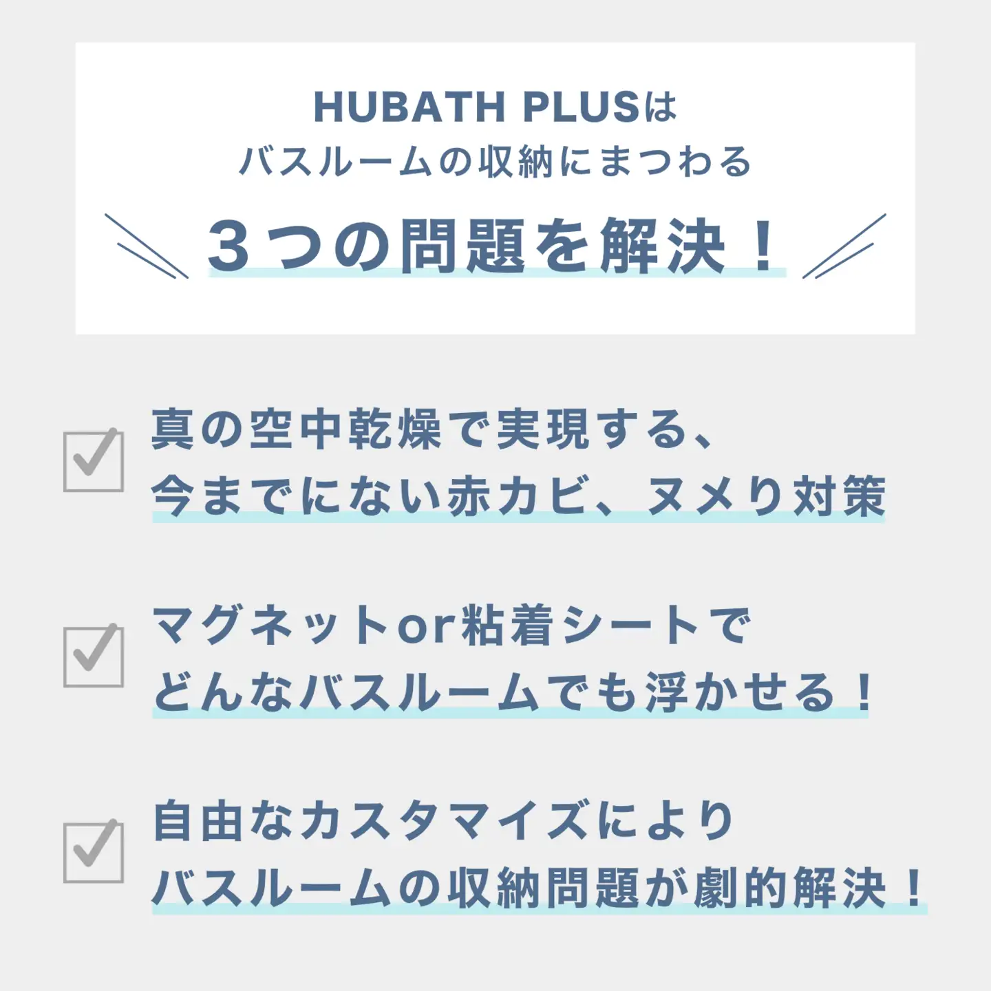 HUBATH PLUS マグネット式Dセット