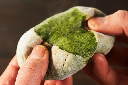 餅 個包装 つぶあん よもぎ 各 6個 2p 計24個 [三宅牧場まきば 福岡県 筑紫野市 21760866]