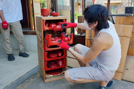 照明 輪島塗 ランプシェード 1個 [能登の古民家宿 TOGISO 石川県 志賀町 sk17anc470003]