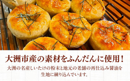 しょうゆチーズ塩パン 7個 [AGAY032] パン