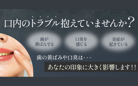 歯磨き粉【全3回定期便】薬用ホワイトニング歯磨き粉 2本（各120g）歯磨き粉[AGCQ010]