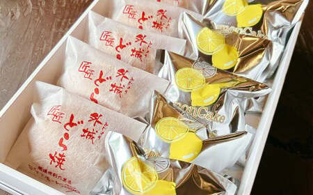 開懐世利六菓匠謹製 どら焼き ＆ レモンケーキ 2種 セット 各50g×5個入 合計10個 和菓子 洋菓子 菓子 お菓子 おかし どらやき どら焼 ケーキ 焼き菓子 焼菓子 スイーツ 熊本県
