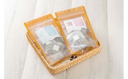 ONとOFFのハーブティー​（各5ティーバッグ×2） ​ハーブ ティー 茶 癒し 日本製 健康茶 安らぎ tea 北海道 北広島市 オフィス 家庭 香り