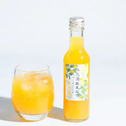 小田原産江之浦あなまつスパークリング果汁入り飲料果汁５０％２００ml１２本