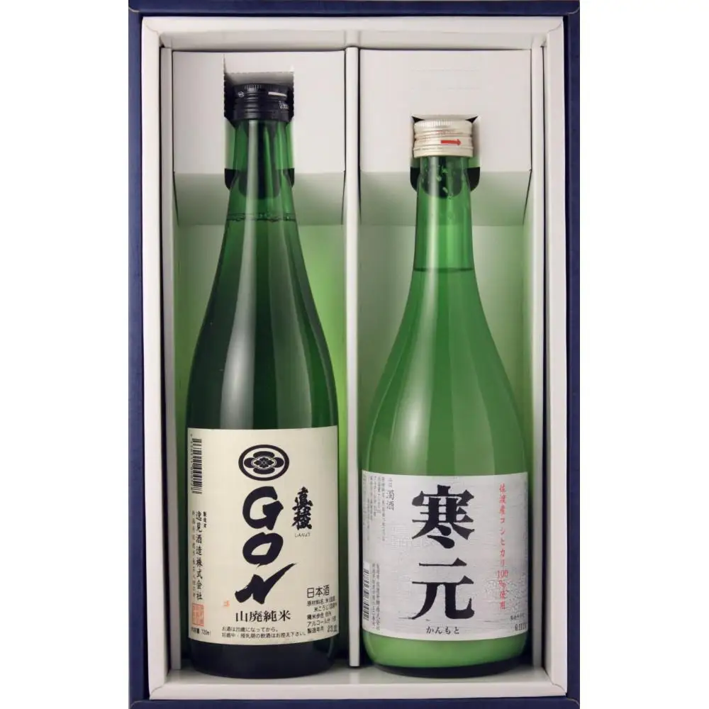 真稜GONとどぶろく寒元セットは山廃の旨味、米のうま味が楽しめる