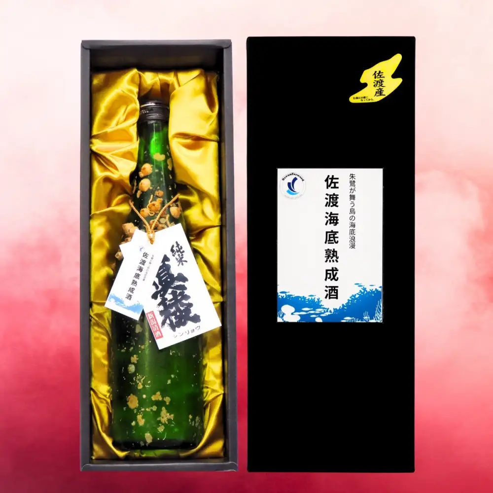 酒 日本酒 純米吟醸酒　佐渡 海底熟成酒 「真稜」720ml×1本