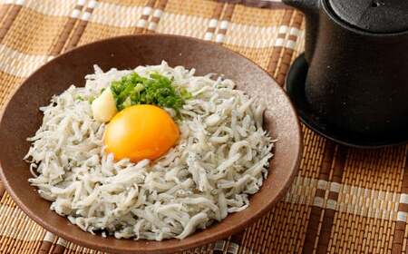大阪湾産漁師が直送 釜揚げしらす 約80g×6個 計約480g 自宅で 釜揚げ丼 が楽しめる ｜ しらす シラス 白子 釜揚げ シラス丼