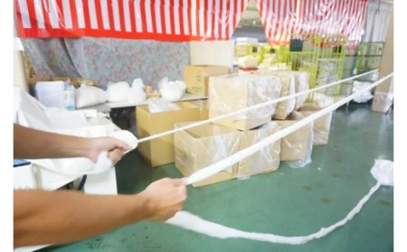 繭（まゆ）がシルク製品となる工程を体験！「シルク引っ張り体験」〈シルクが入った枕のお土産付き〉 F20E-285