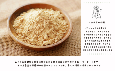 熊本産 ムクナ豆 パウダー 100g