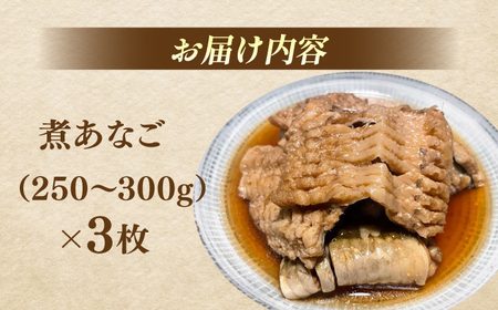 魚 煮あなご3枚セット 島根県松江市/海ひこ株式会社[ALDY011] 魚 魚