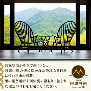 阿讃琴南平日ペア宿泊券(モデレートツインタイプ) 香川県 体験 チケット 利用券 【man221】【阿讃琴南】