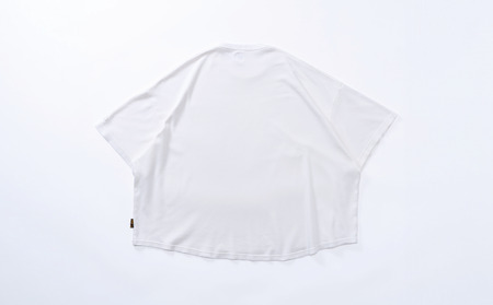 橘織物　SHORT-SLEEVED T-SHIRT White （009_5227）