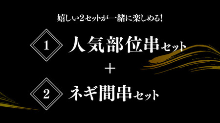 鶏肉 【令和8年8月発送分】宮崎県産若鶏やきとり人気部位串セット＆ネギまセット計51本 小分け 国産 鶏肉