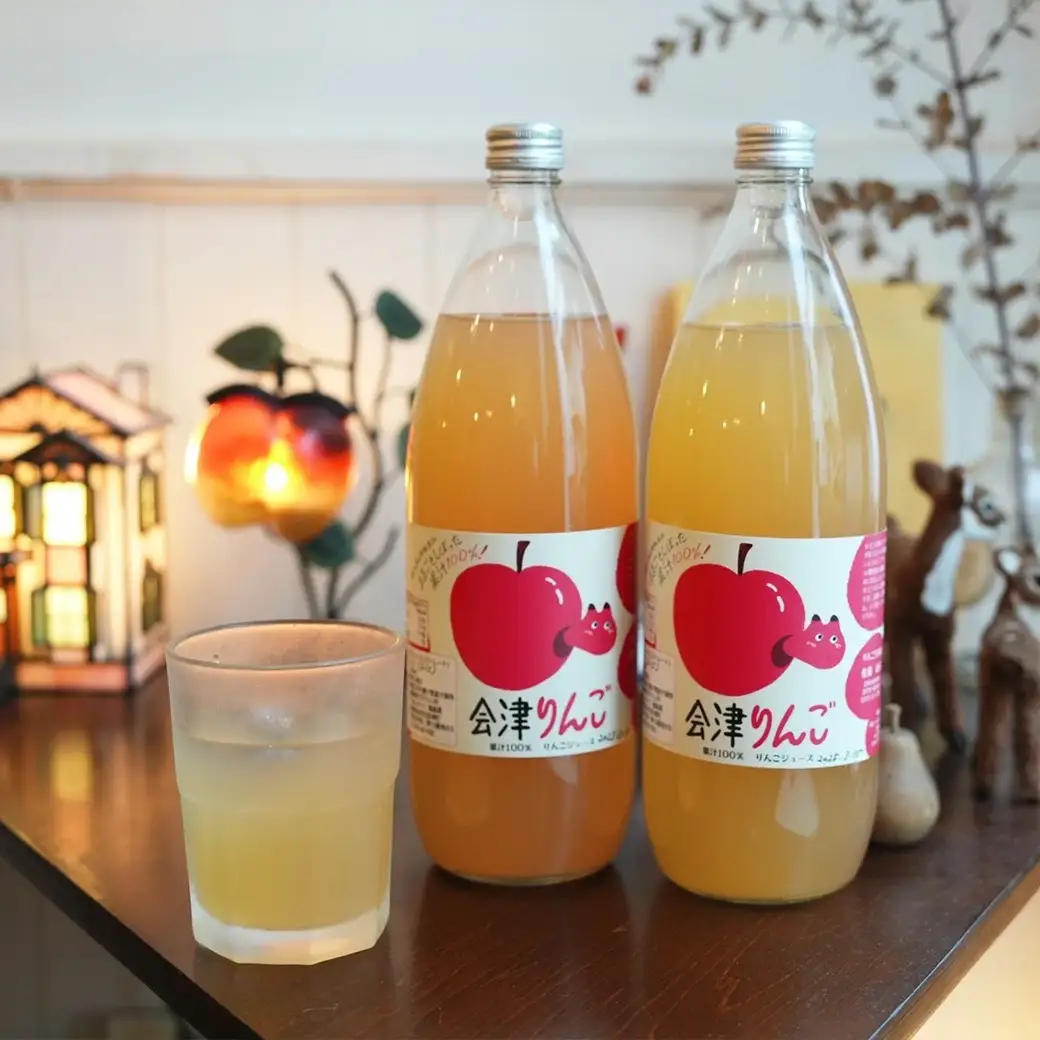 りんごジュース　まるごとしぼった果汁100％　会津りんご　1,000ｍｌ　３本　セット　ギフト　人気　お土産　飲み比べ　グルメ【07208-0516】