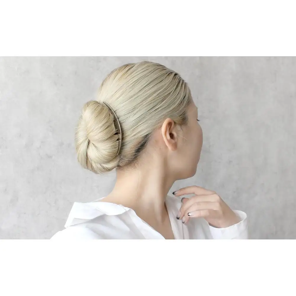 【女性のアイデア×職人技】ステンレス製かんざし「Arcliner comb/Silver」