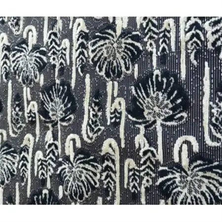 NAKAYA KINKAZAN TEXTILE　ハンドメイド用生地約135×30 MJ198ブラック_装飾品・工芸品  織物 _【1588709】