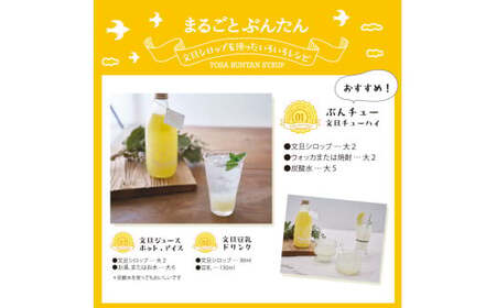 まるごとぶんたん 土佐文旦シロップ 2本セット 360ml 希釈用 ぶんたん ブンタン 柑橘類 蜜柑 フルーツ 果物 くだもの 水割り 炭酸水割り アルコール割り ジュース【土佐文旦産直協同組合】 [BQAH009]