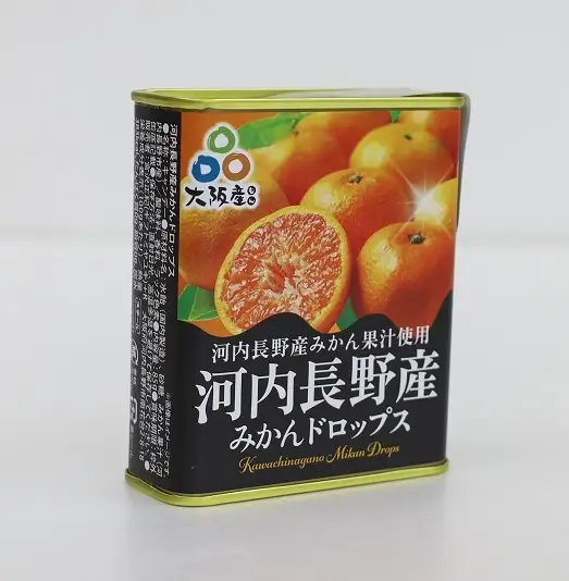 みかんドロップス　12個セット 河内長野産みかん果汁使用 大阪産品  果汁みかん オレンジ ミカン おやつ お菓子 