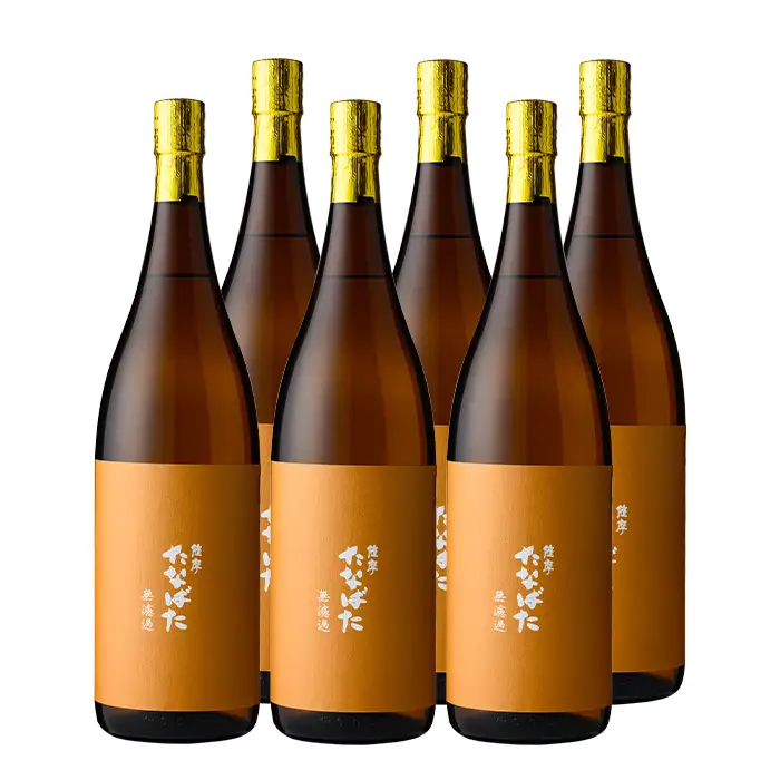 芋焼酎 「たなばた 無濾過」 1.8L 一升瓶 6本セット 25度 おつまみ付 【00-023-90】