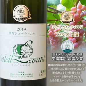 うま口白ワイン　お楽しみ4本セット（ソレイユルバン　甲州シュールリー　他）750ml×1本　720ml×3本　K18-778