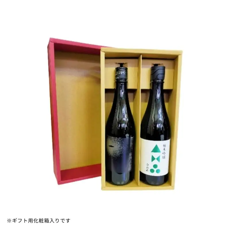 No.3073 UFOの里　宙飛ぶ宴絆・純米吟醸　飲み比べセット 720ml 2本