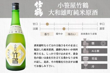 竹原三蔵 燗酒おすすめ3種 720ml 竹鶴酒造 藤井酒造 中尾醸造【 日本酒 酒 お酒 竹鶴大和雄町 龍勢生?備前雄町 誠鏡純米造り熱燗 燗酒 酒蔵 広島県 竹原市】