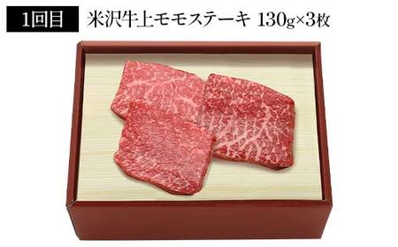 【米沢牛黄木】米沢牛頒布会 全3回 F2Y-6038