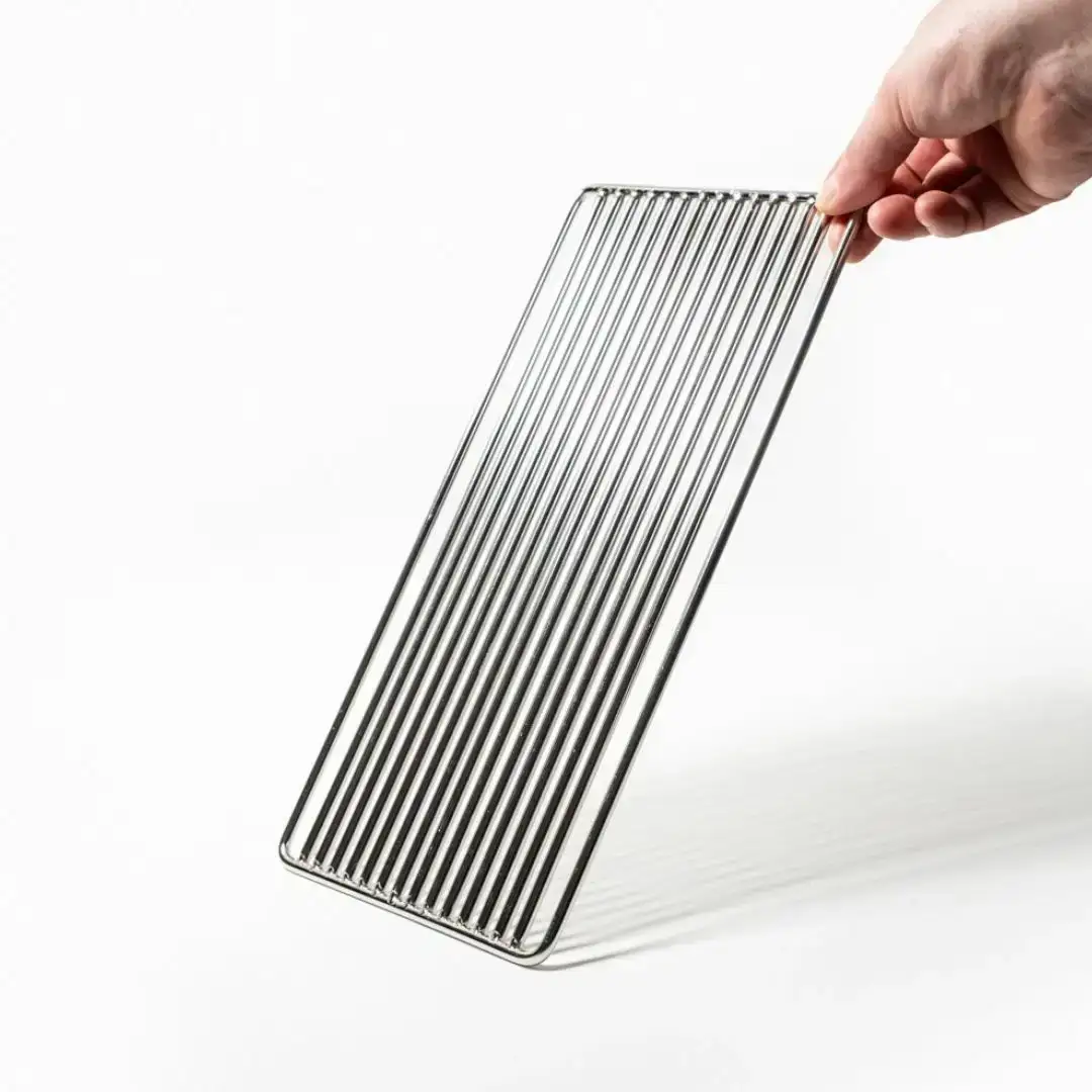 ストレートタフグリル ハーフ 150×300 焼き網 アウトドア バーベキュー BBQ キャンプ 七輪 ステンレス 【027S034】