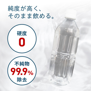安心・安全　国産長期保存水　～体にやさしい軟水～[166I01]